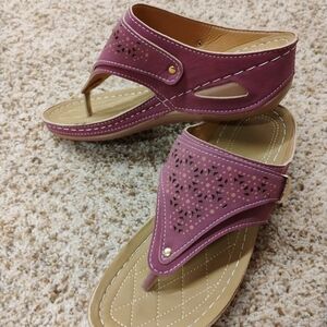 Women's Purple Sandals